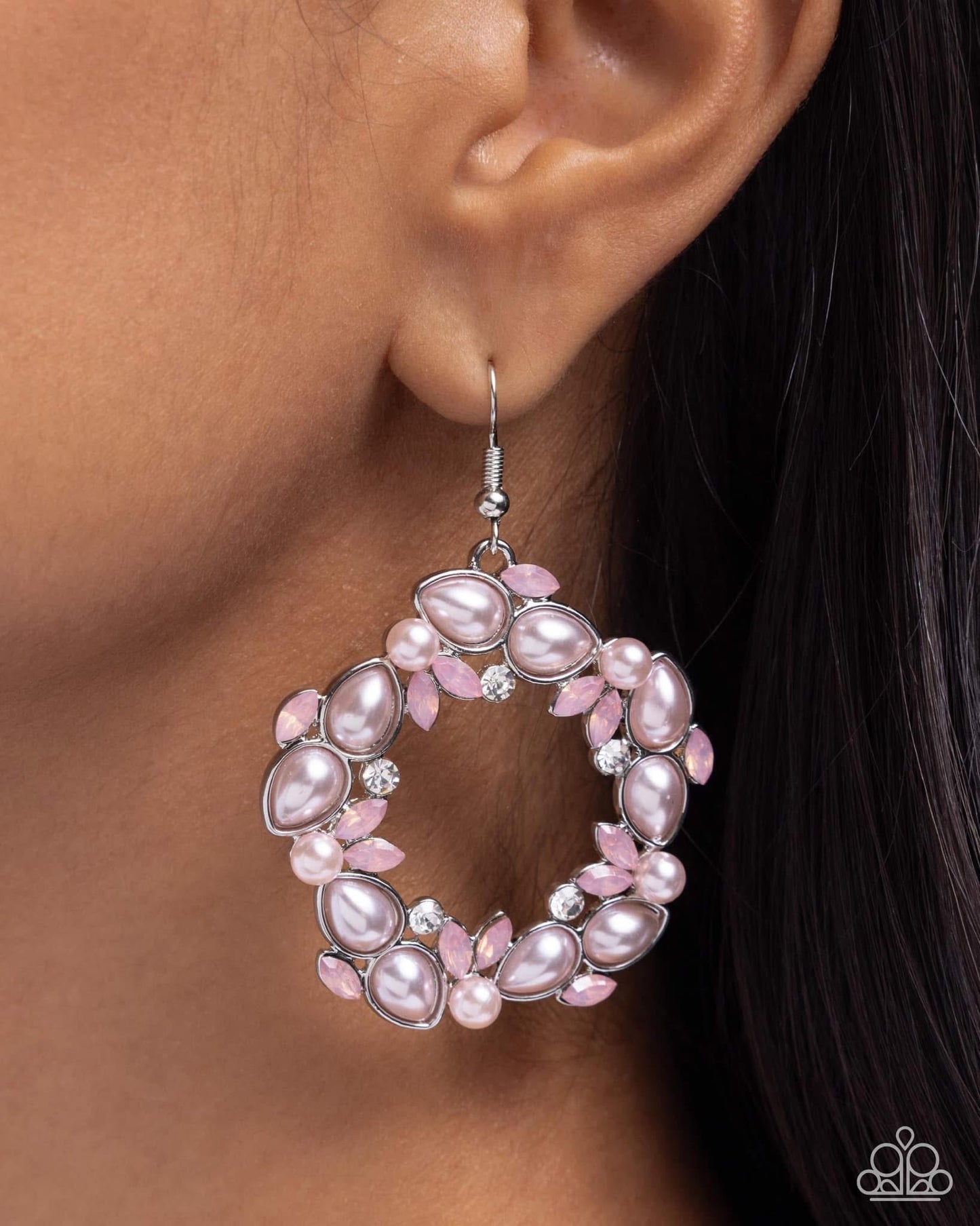 Life Could Be ABEAM pink earrings