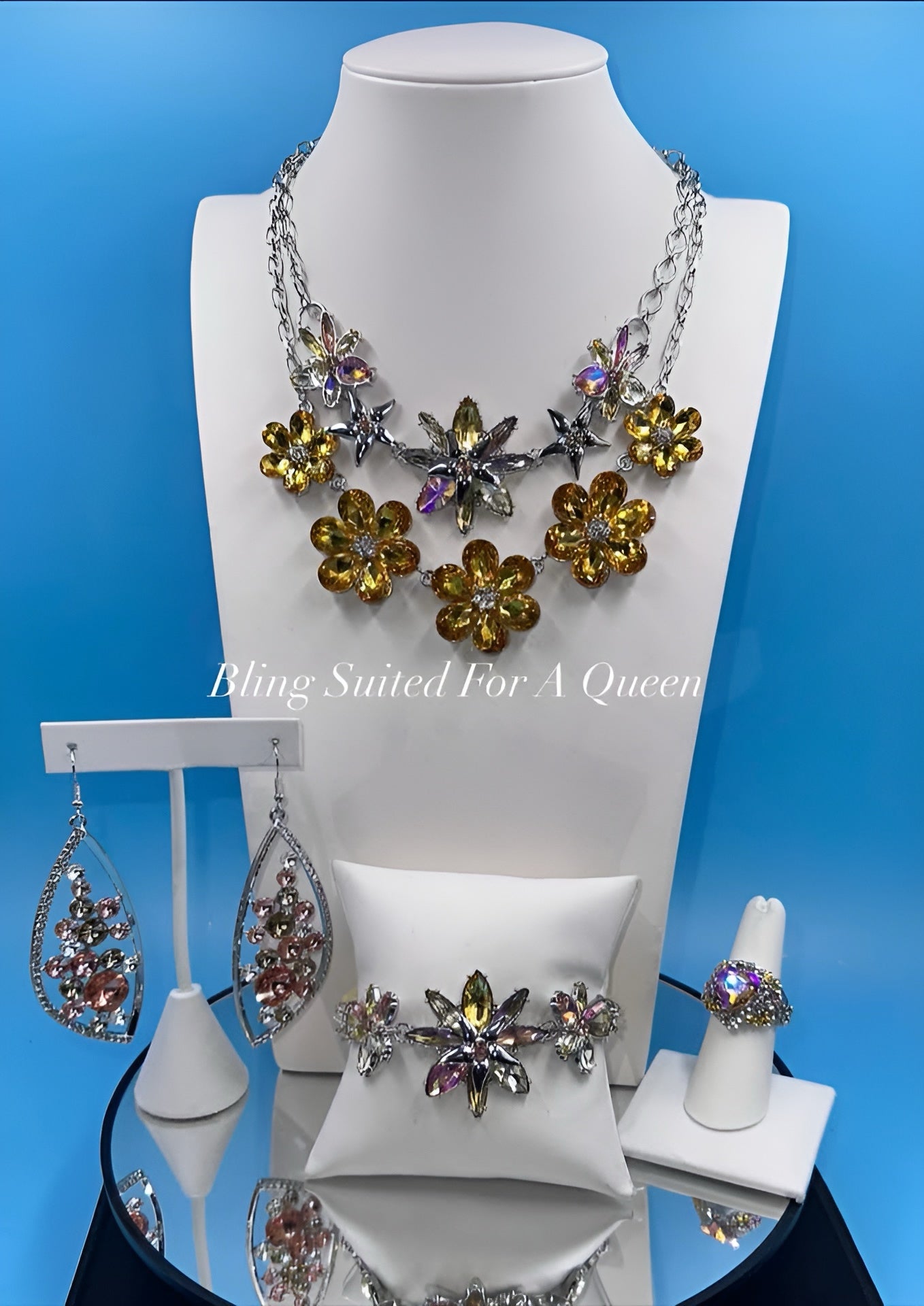 Set it up with Lola - double bouquet