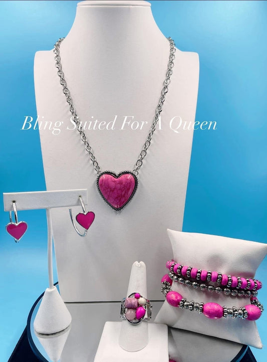 Set it up with Lola -pink heart