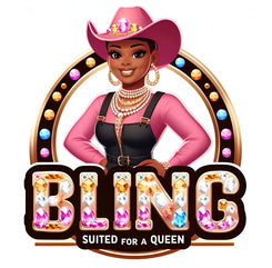 Bling Suited For A Queen logo