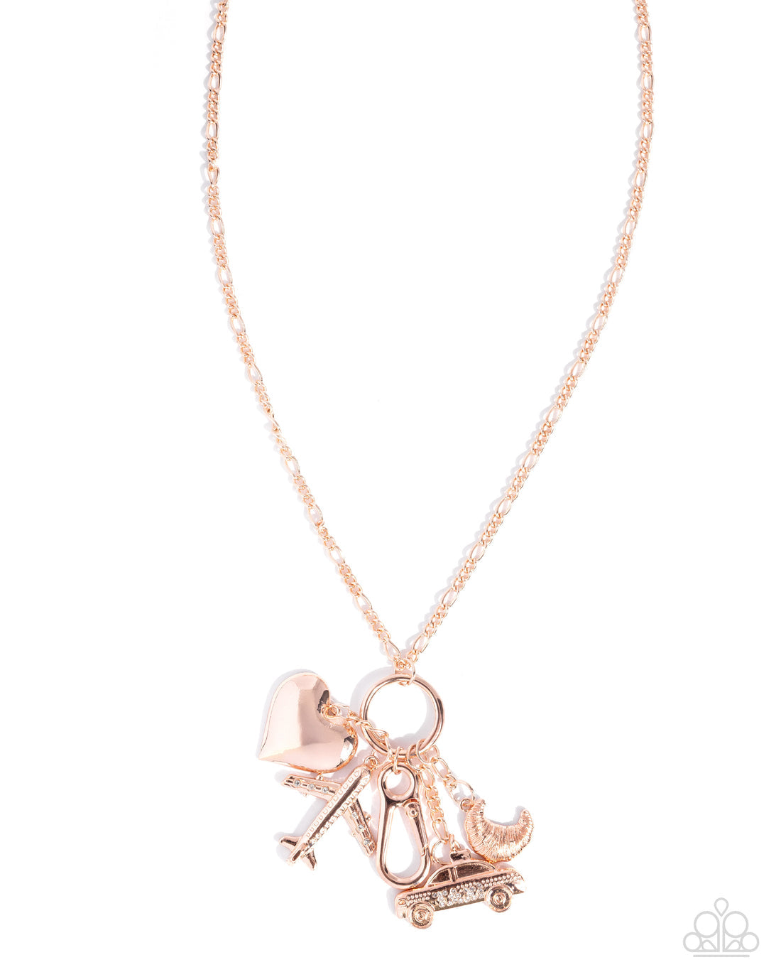 Rose gold necklace