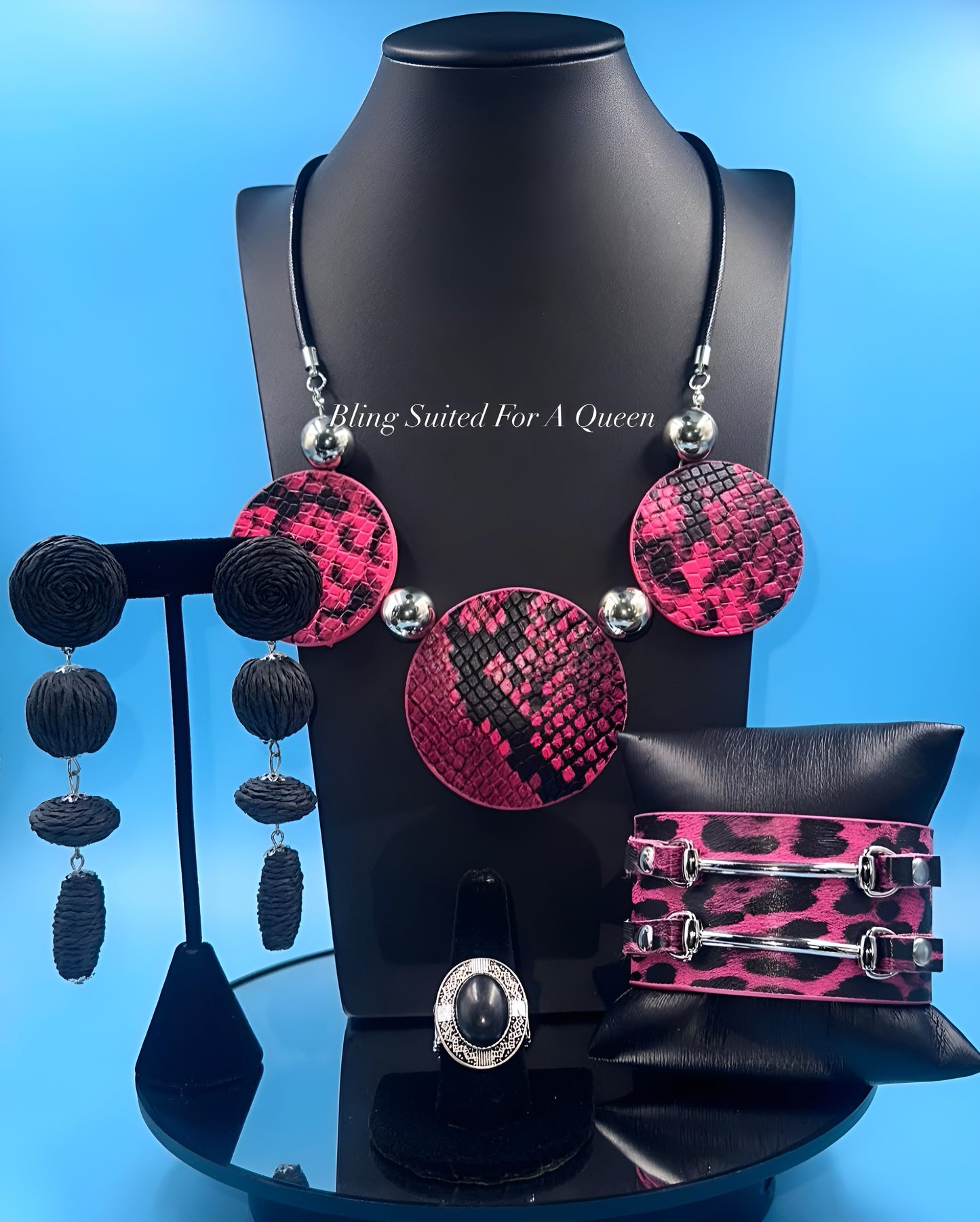 Set it up with Lola -snake print