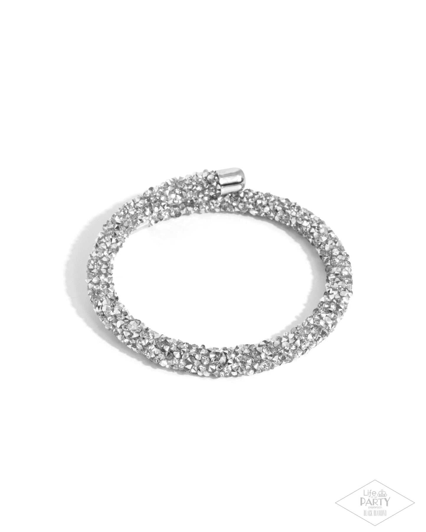 Roll Out The Glitz - Silver bracelet -coming soon