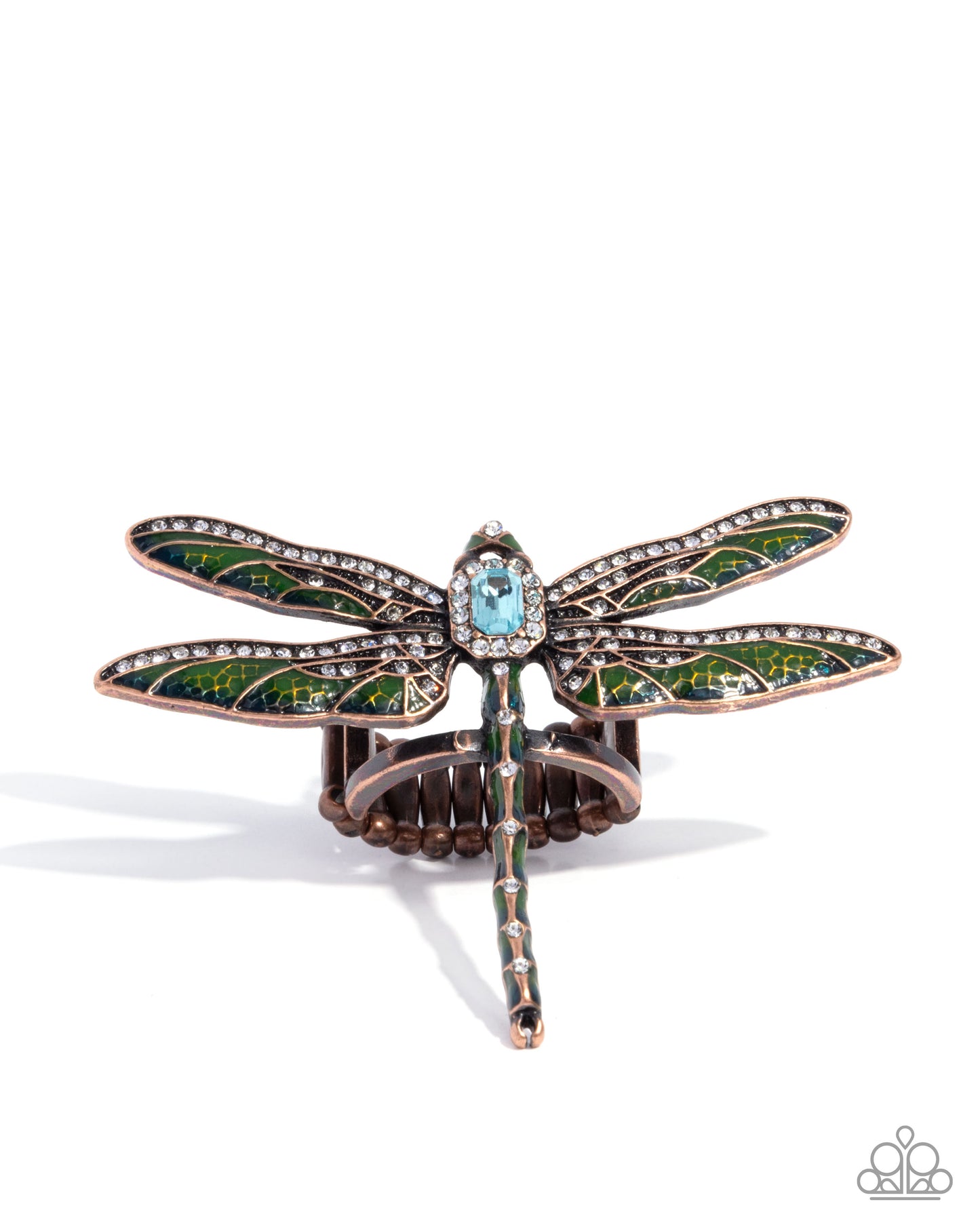 Dragonfly Delivery brass ring