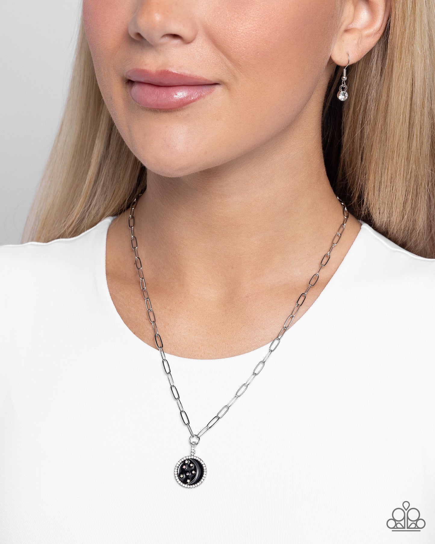 Enlace Lunar - Collar negro