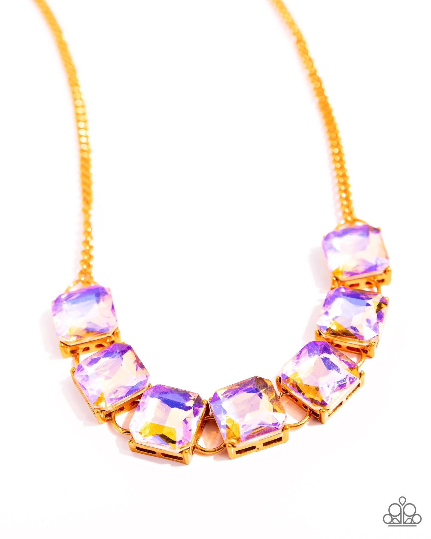 CUADRADO al Secreto - Collar naranja