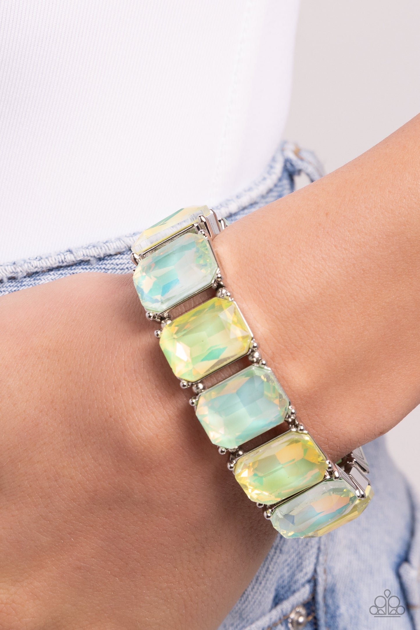 Escapada glamurosa - Pulsera verde