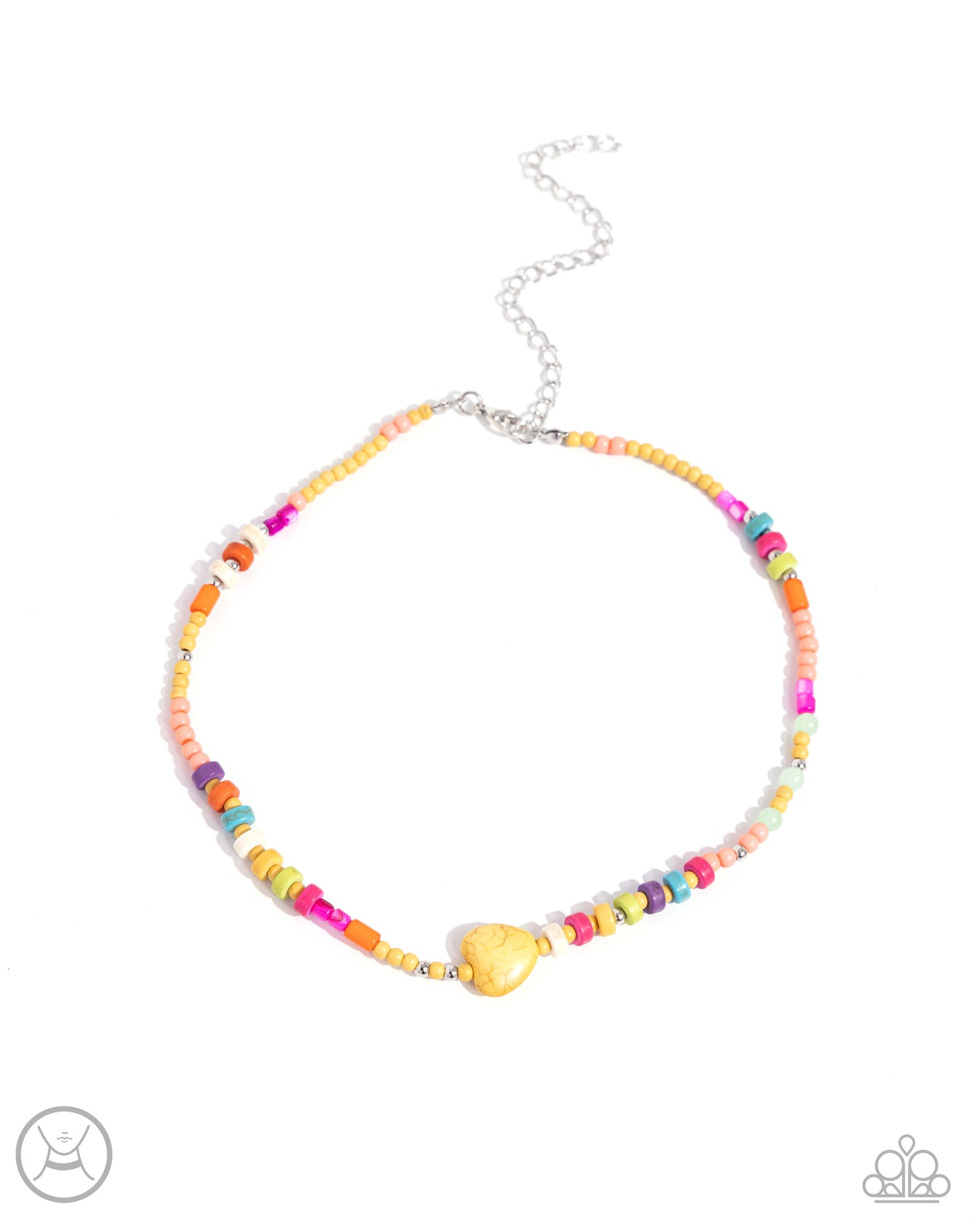 Y2K Energy - Yellow necklace