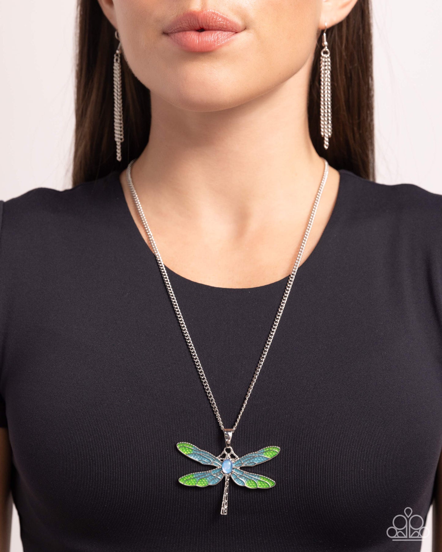 LIBÉLULA al Cielo - Collar azul