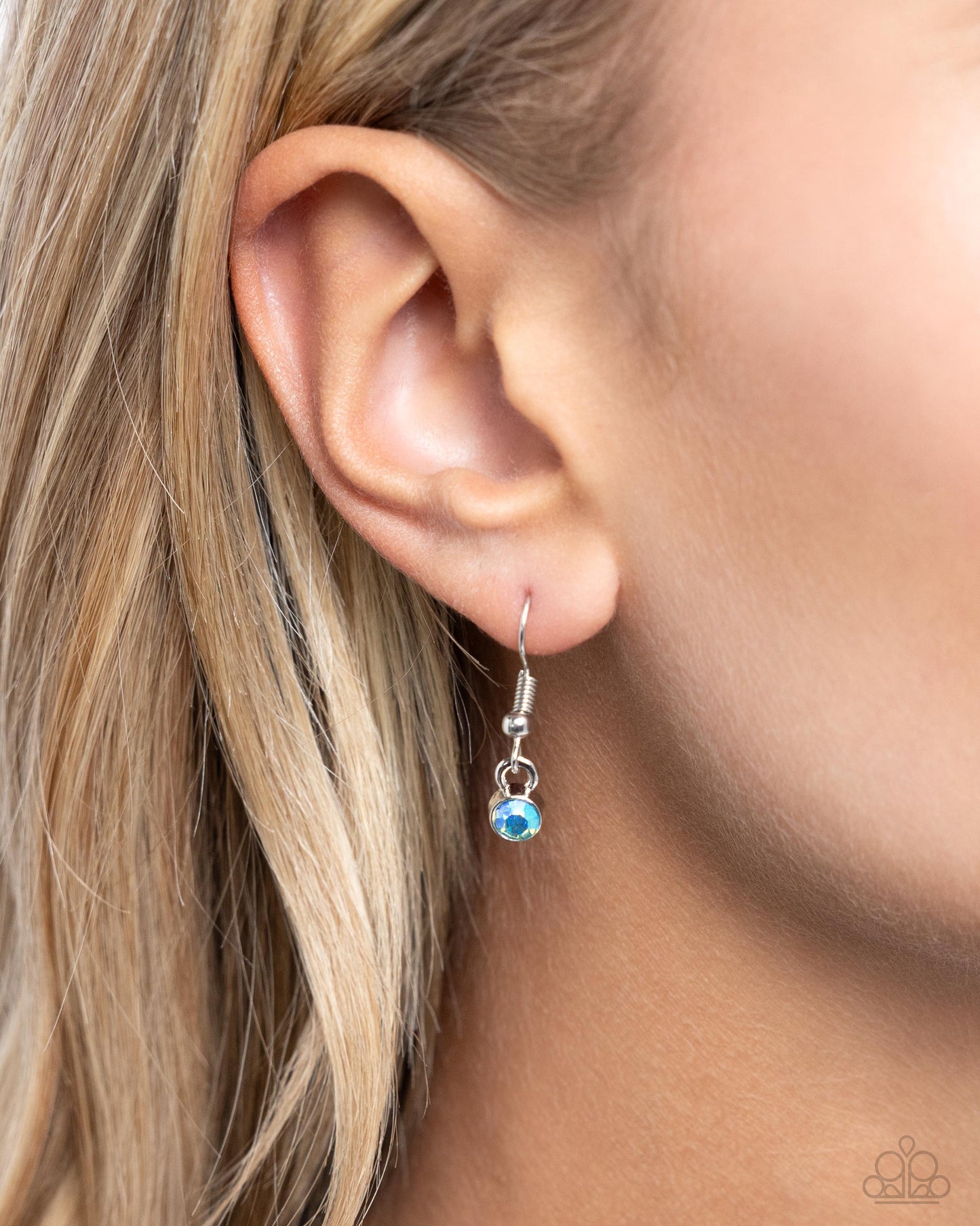 Festive Flight - Blue necklace
