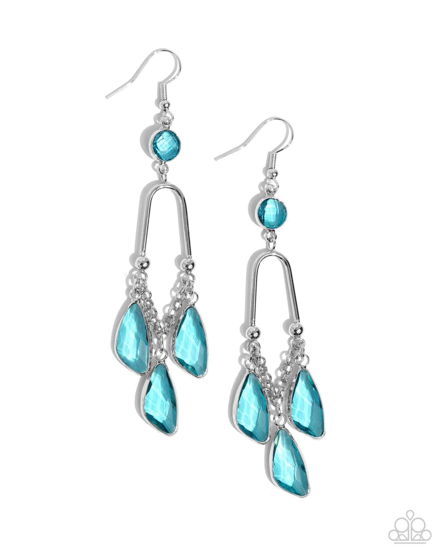 Winged Wardrobe - Blue earrings