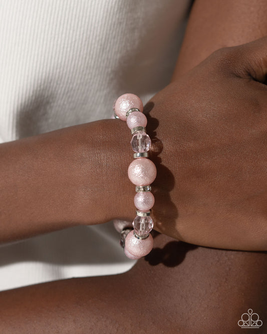 Pulsera rosa Perla Protagonista
