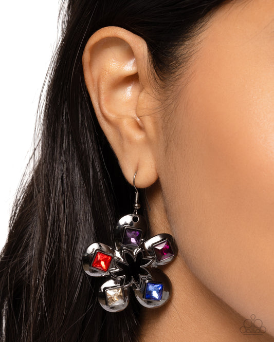 Circus Conservatory - Black earrings