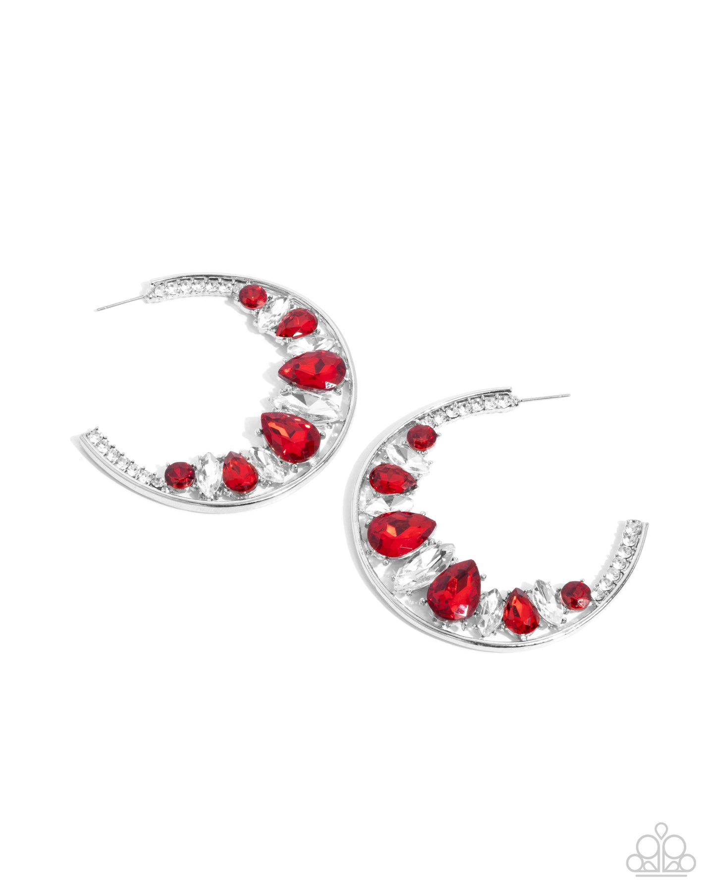 Refined Rewind - Red earrings