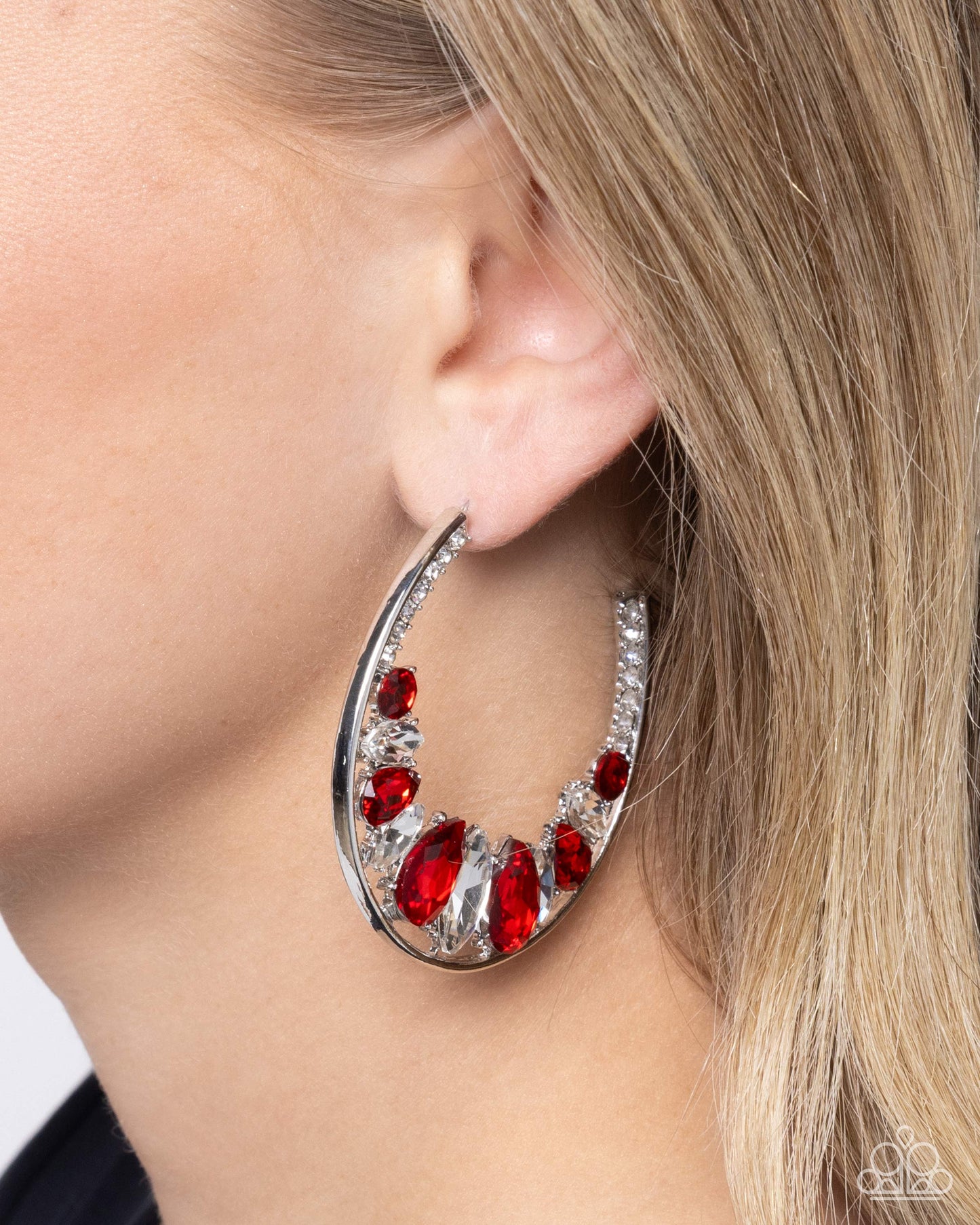 Refined Rewind - Red earrings