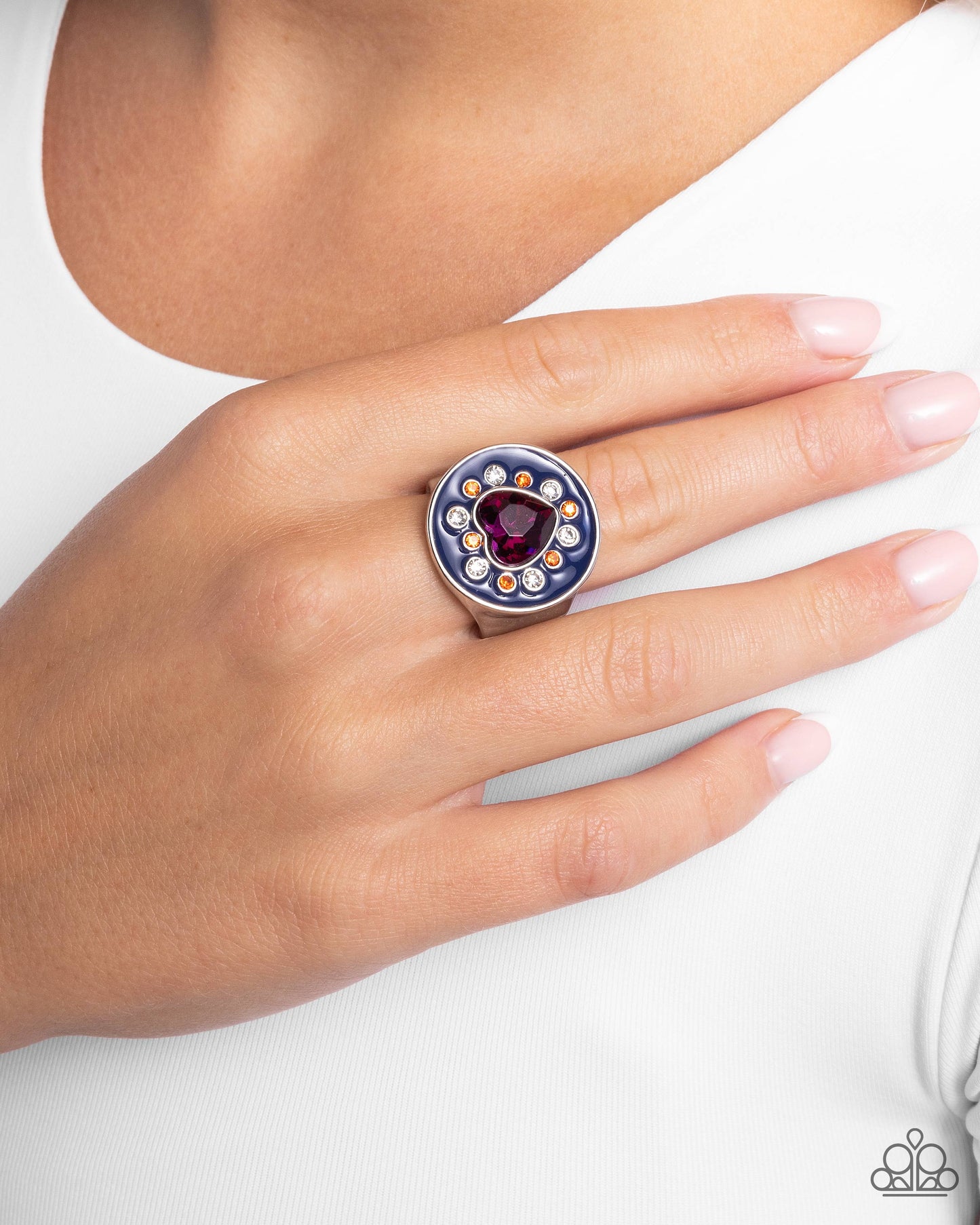 Cuadro de salón - Anillo azul