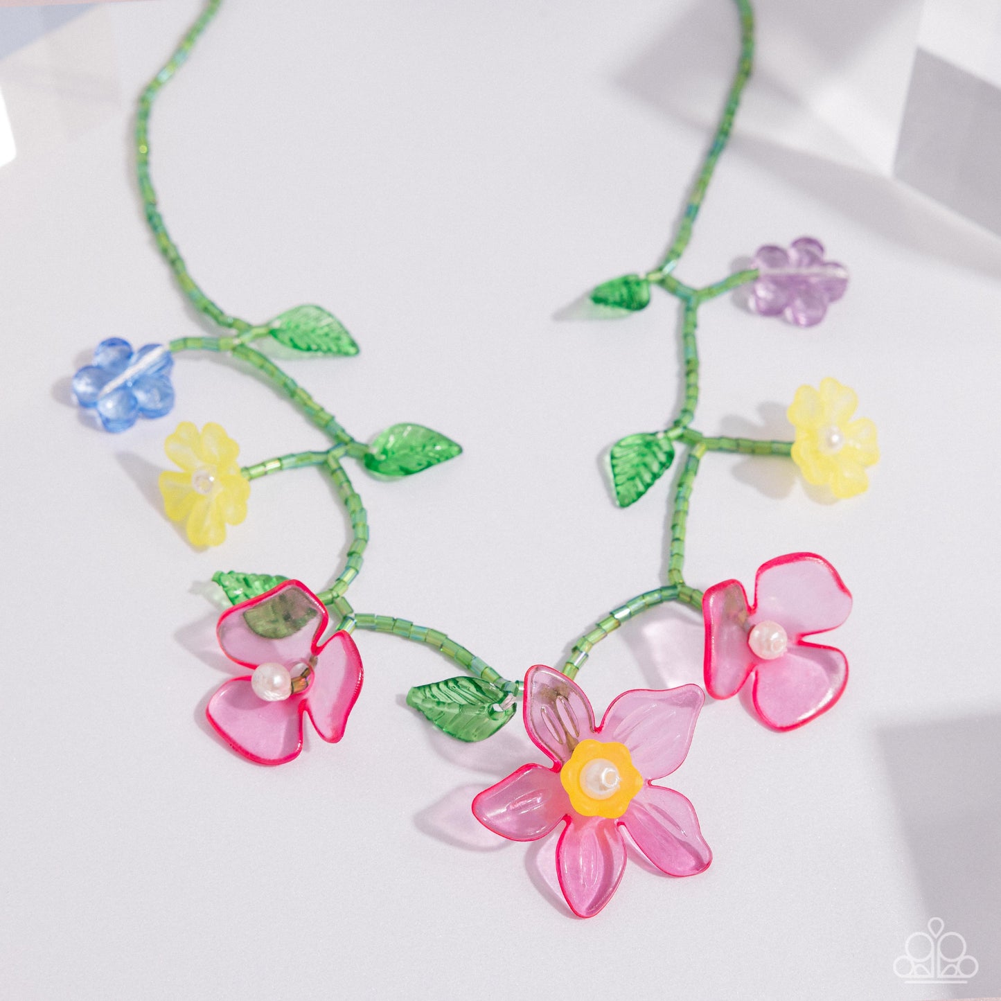 Gourmet Garden - Pink necklace