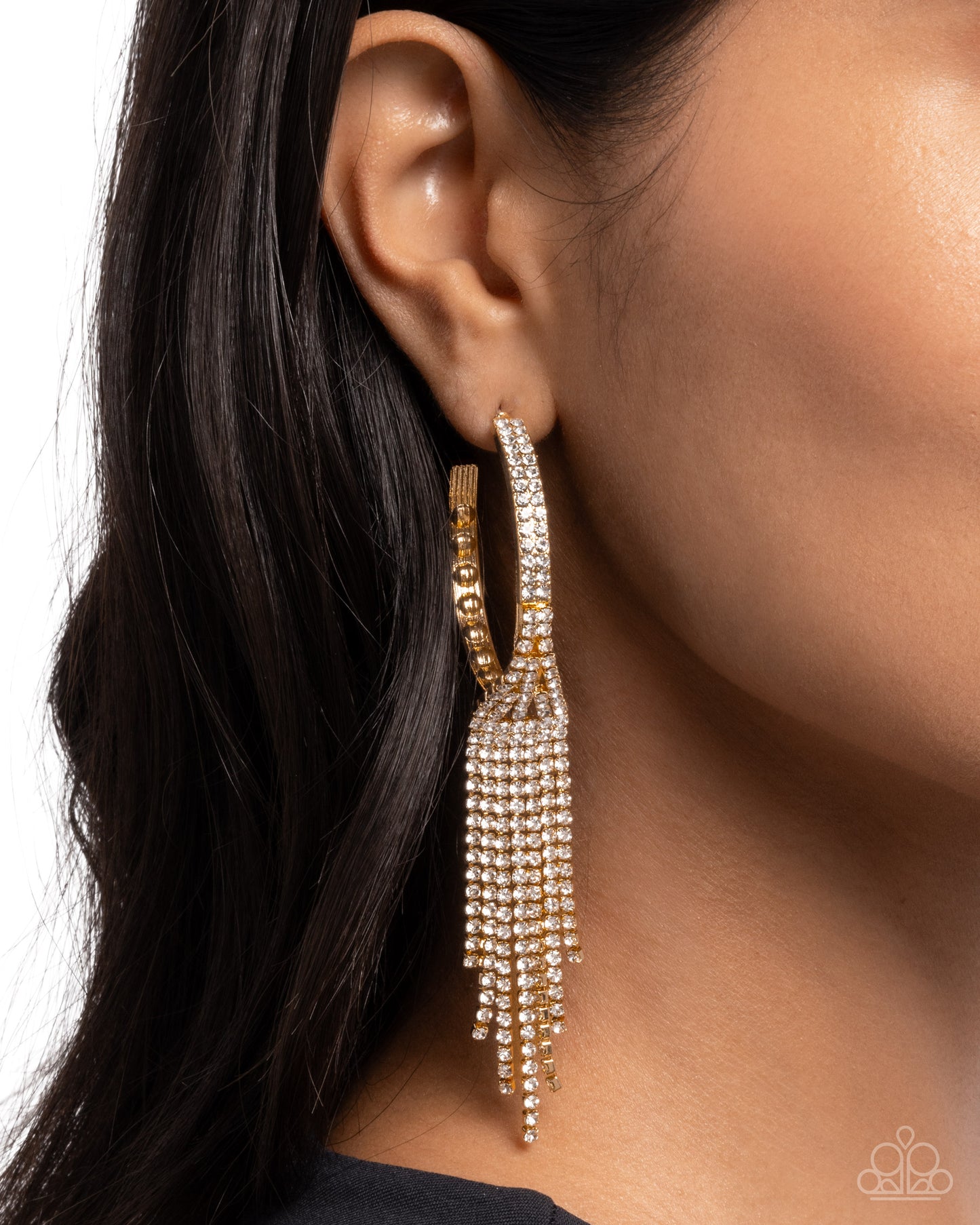 Jaw-Dropping Jubilee - Gold earrings
