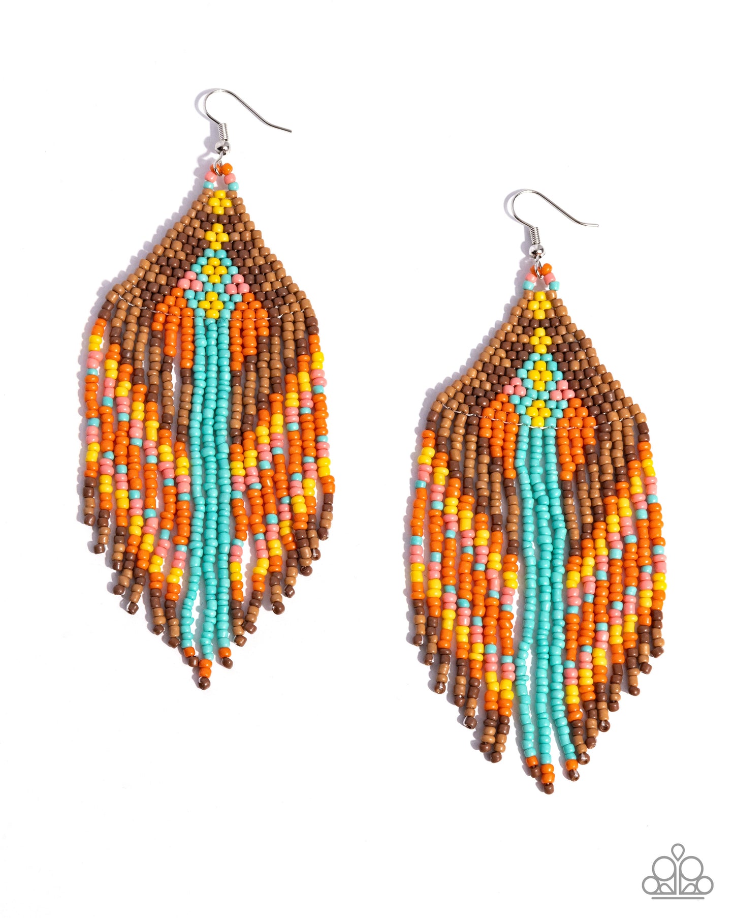 Paramount Pattern - Multi earrings
