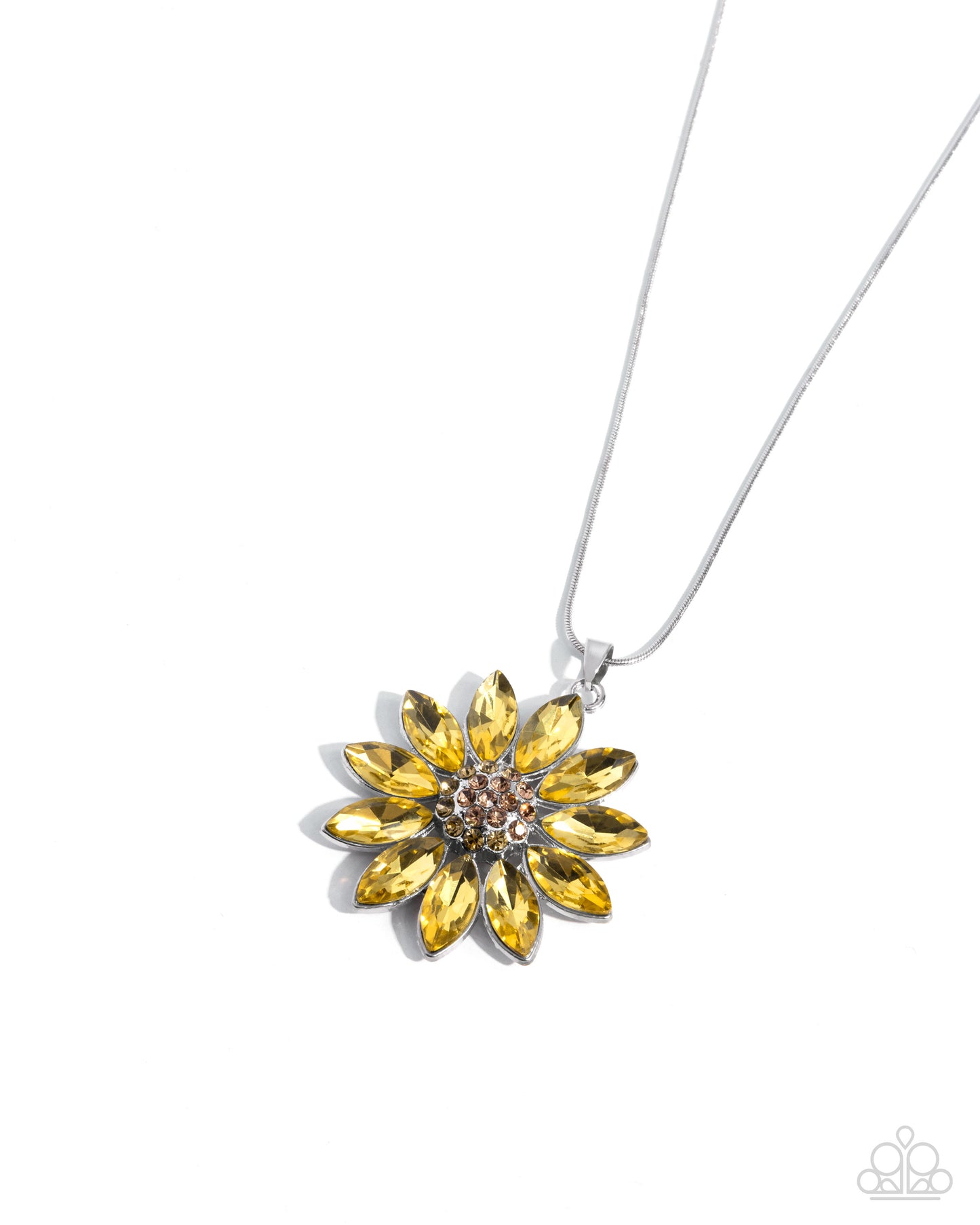 Fortunate Floral - Yellow necklace