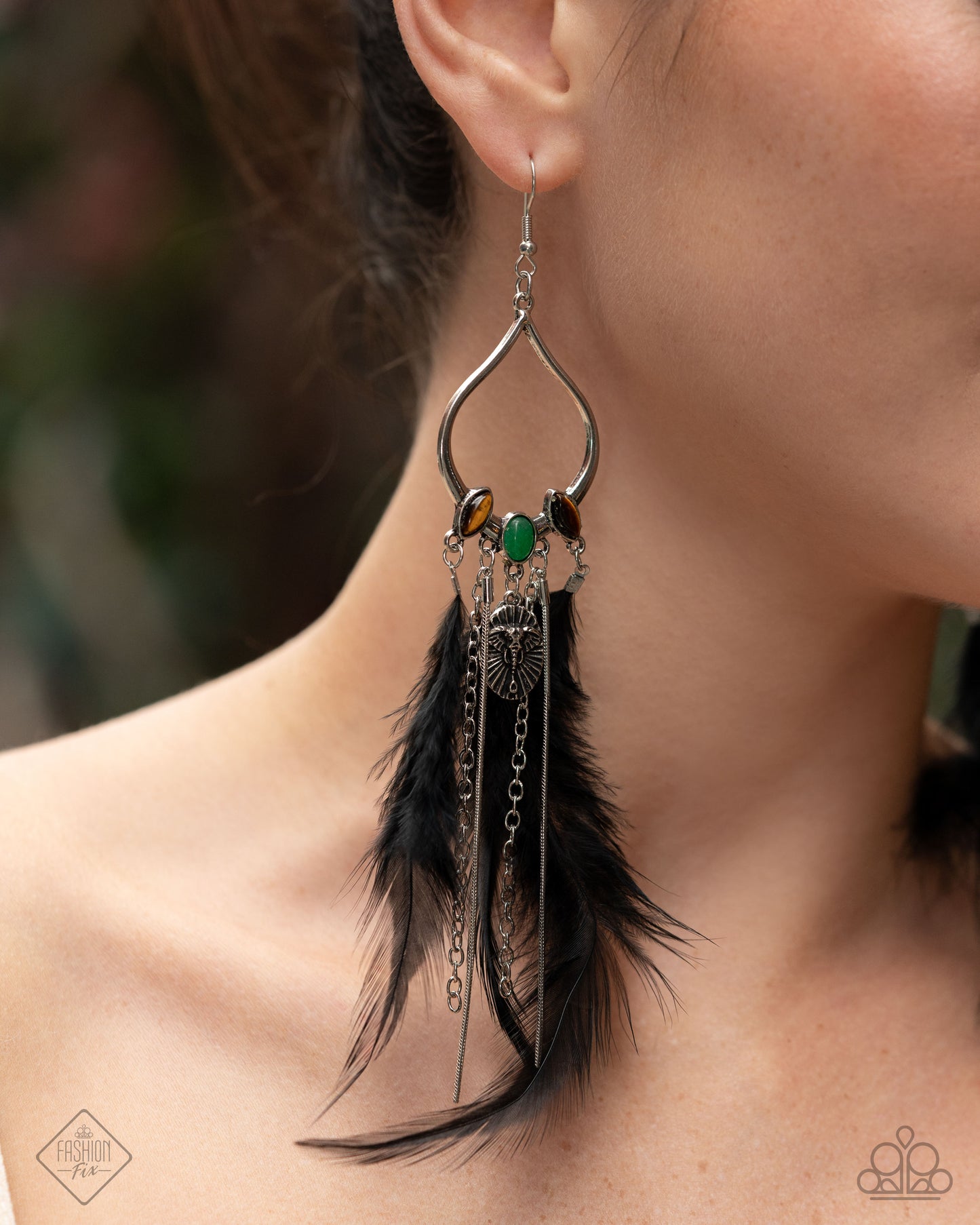 Living on the Wild Side - Multi earrings