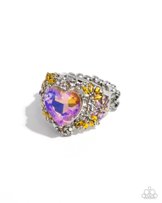 Bursting with Beauty - Orange ring