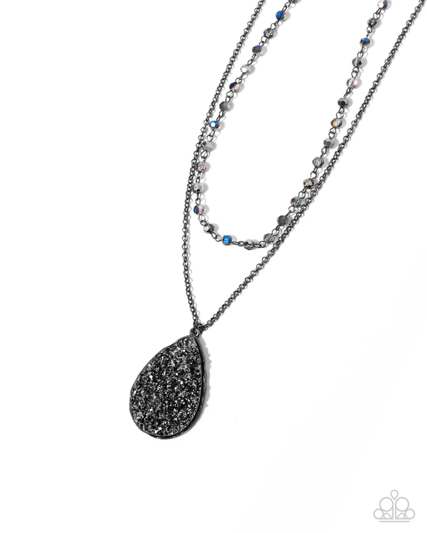 Druzy Delight - Black necklace