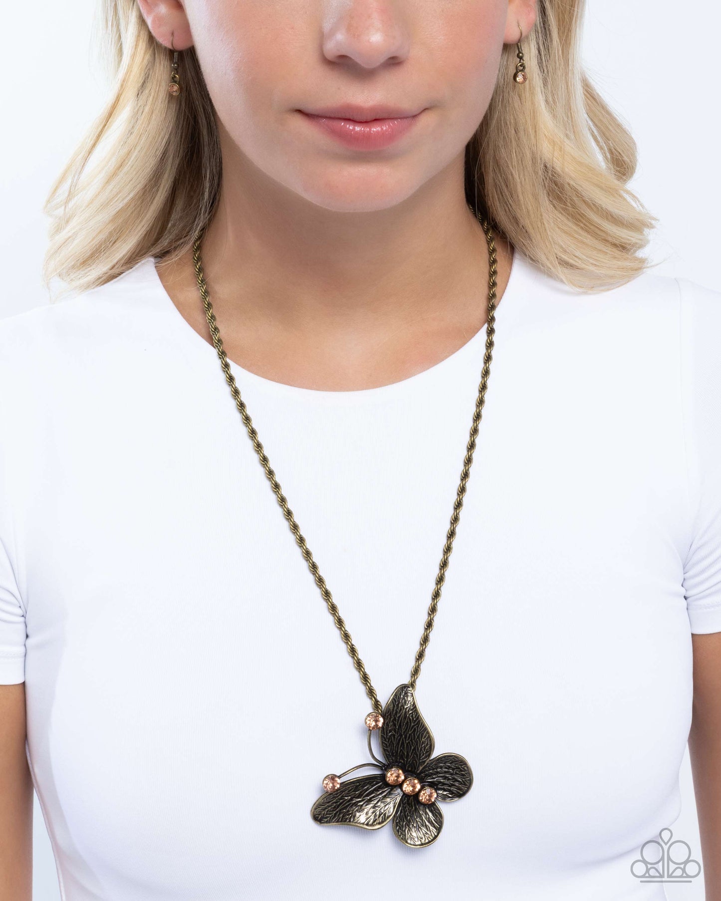 Flight Test - Brass necklace