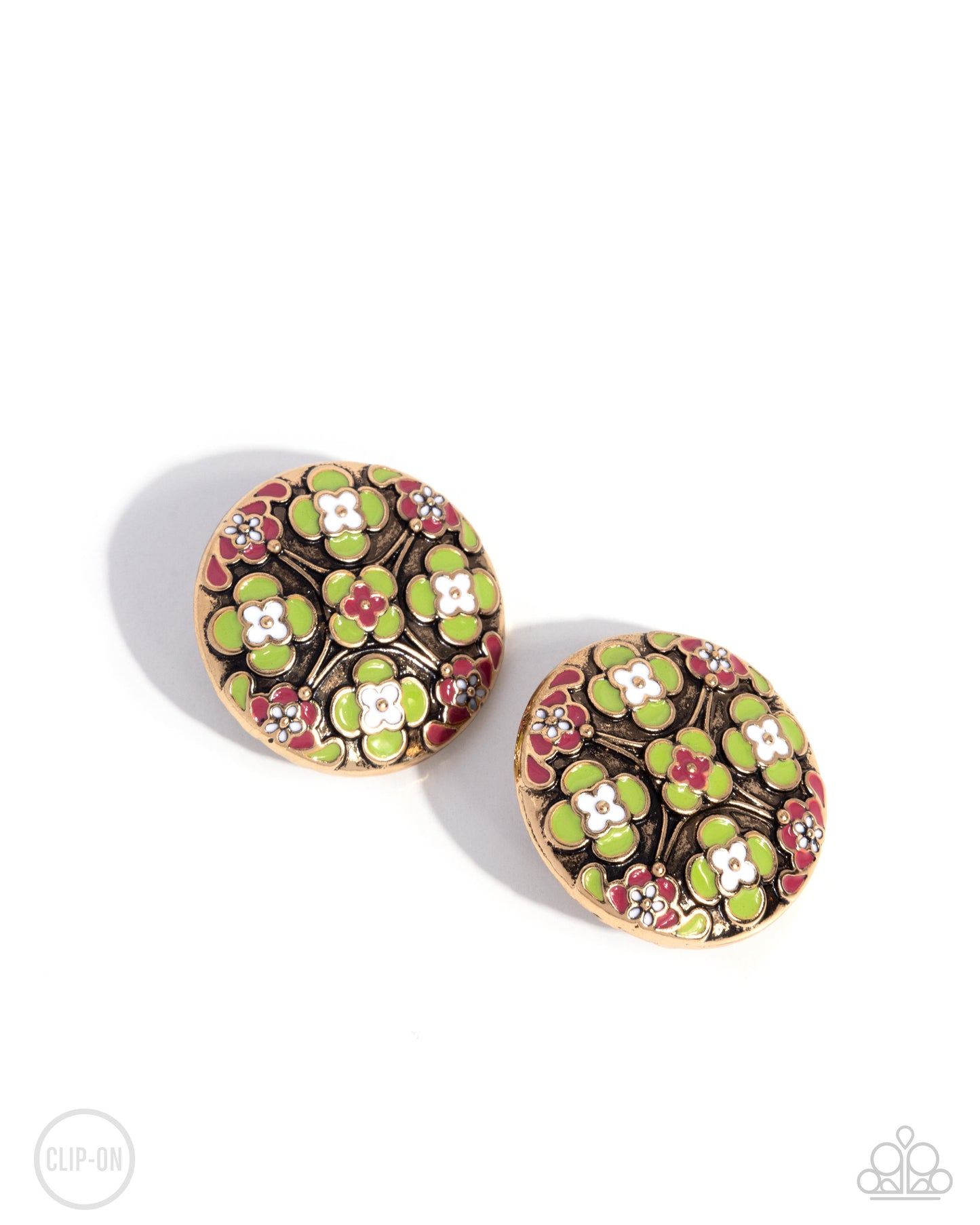 Quilt Art - Multi earrings