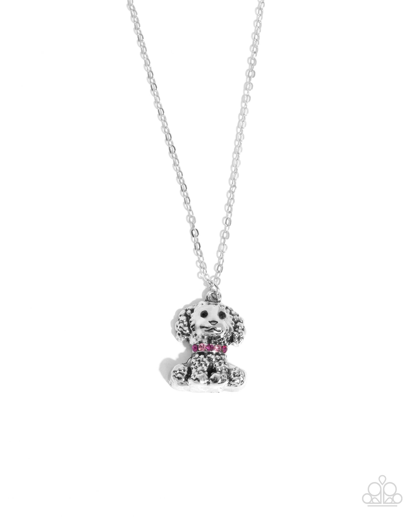 Poodle Pizzazz - Pink  necklace