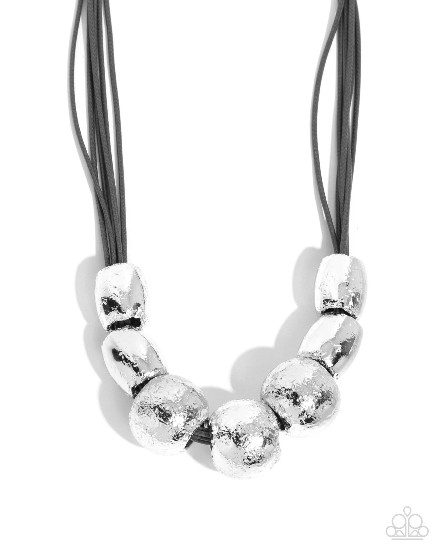 Powerhouse Push - Silver necklace