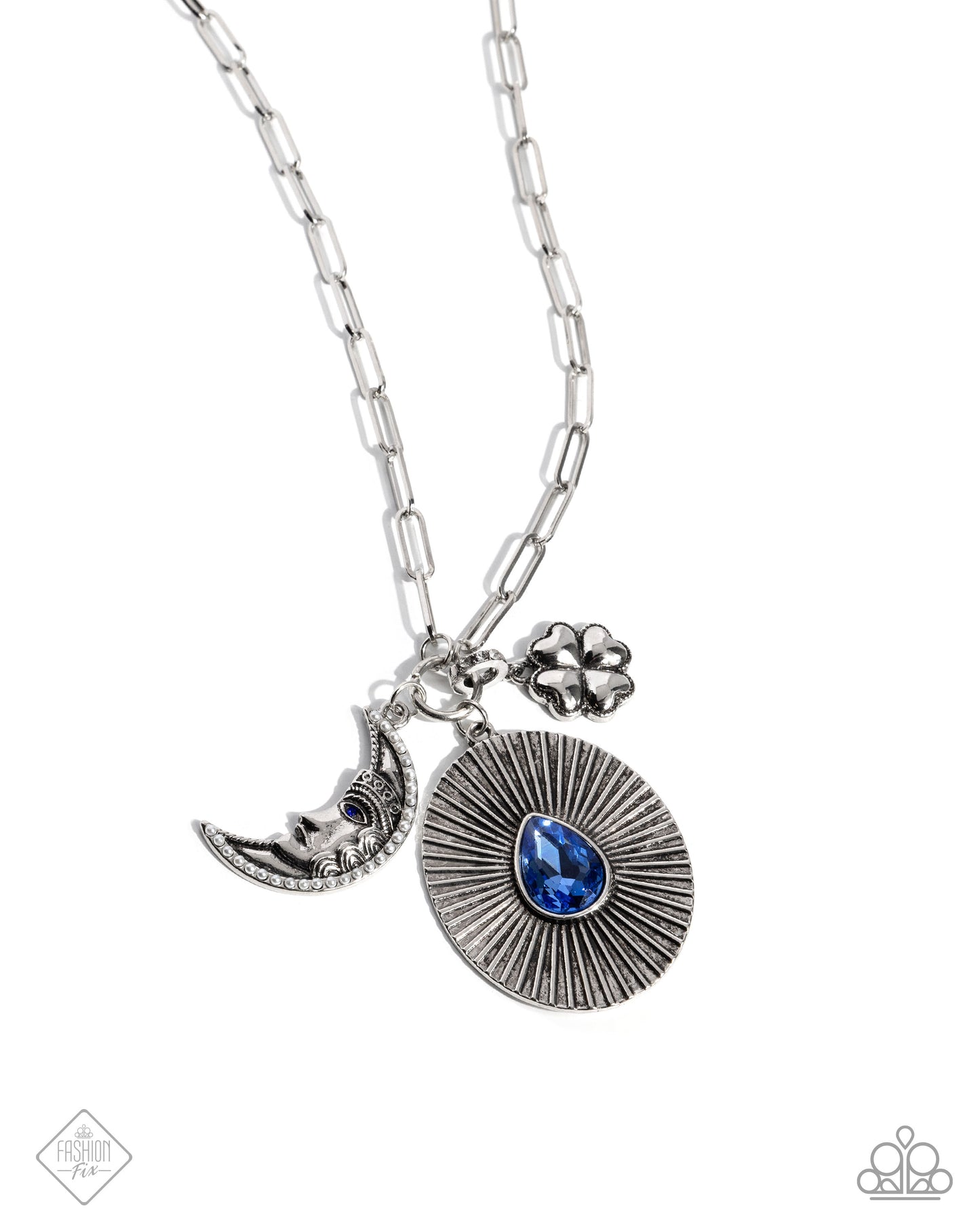 Stirring Season - Blue necklace Fashion Fix April 25’