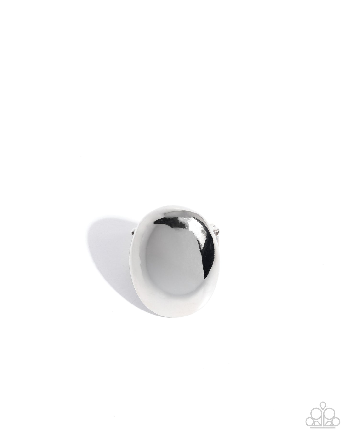 Omniscient Oval - Silver ring