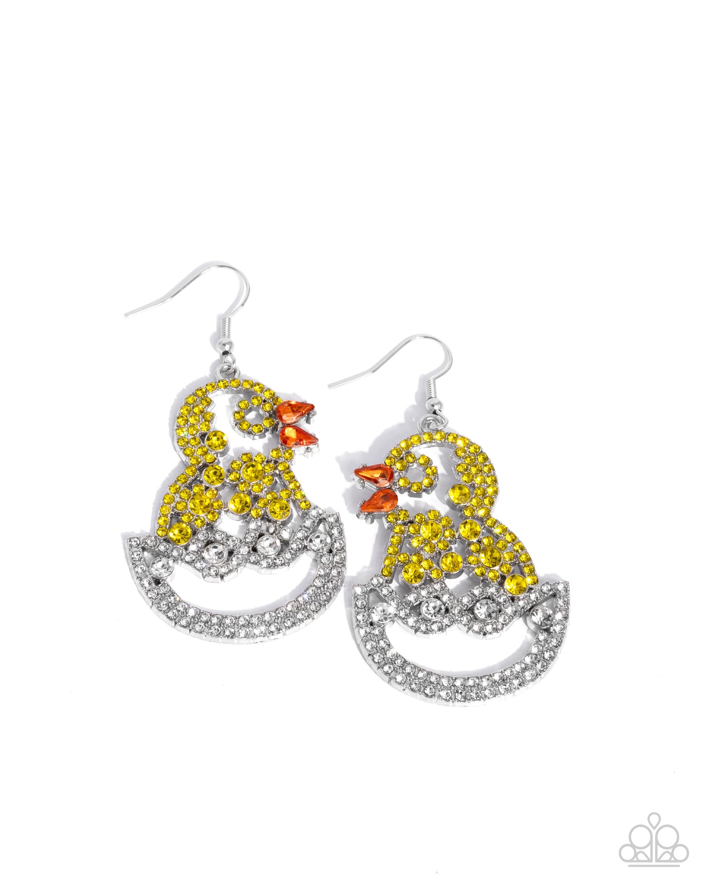 Chick Couture - Yellow earrings