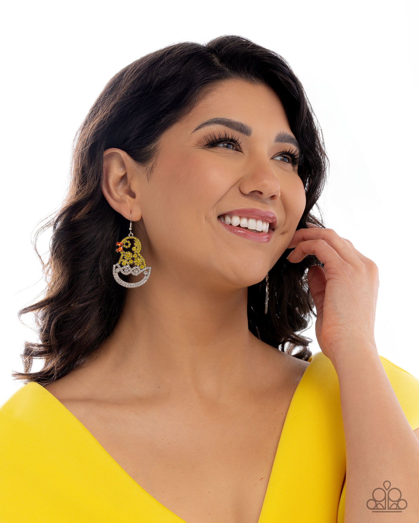 Chick Couture - Yellow earrings