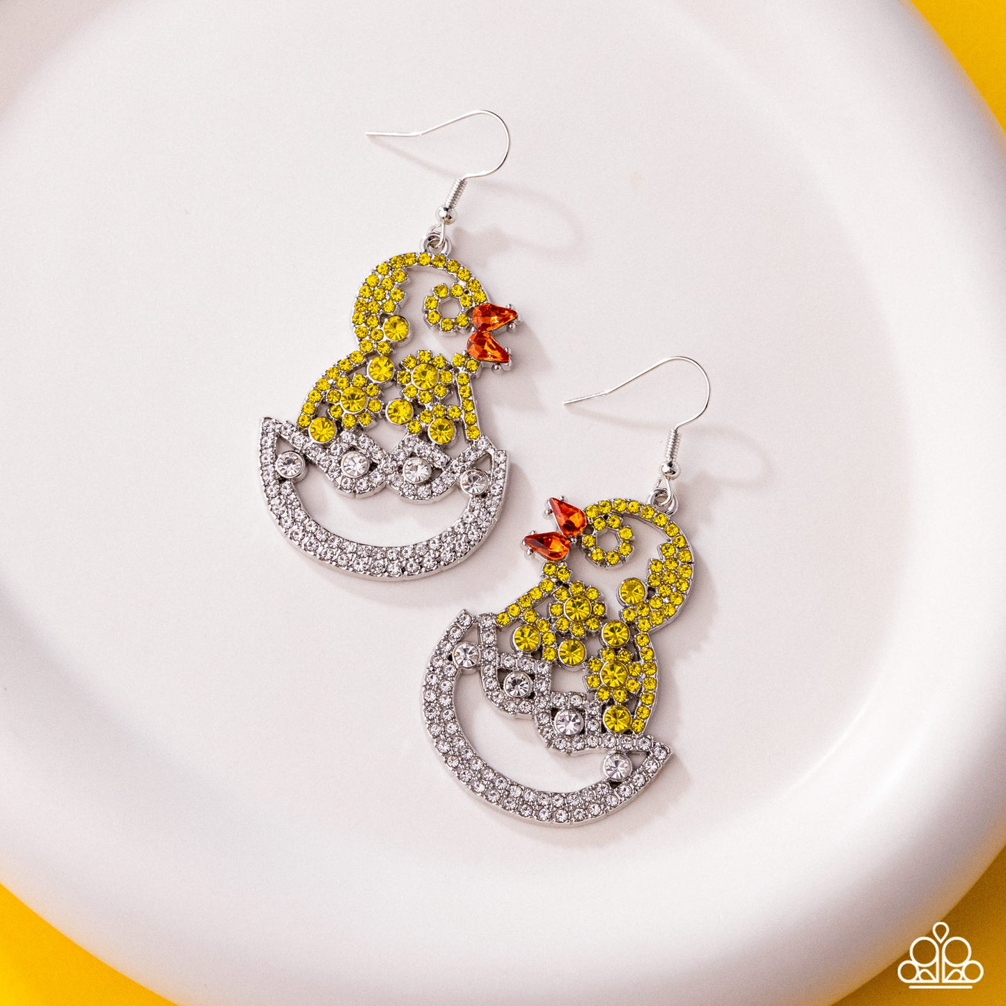 Chick Couture - Yellow earrings