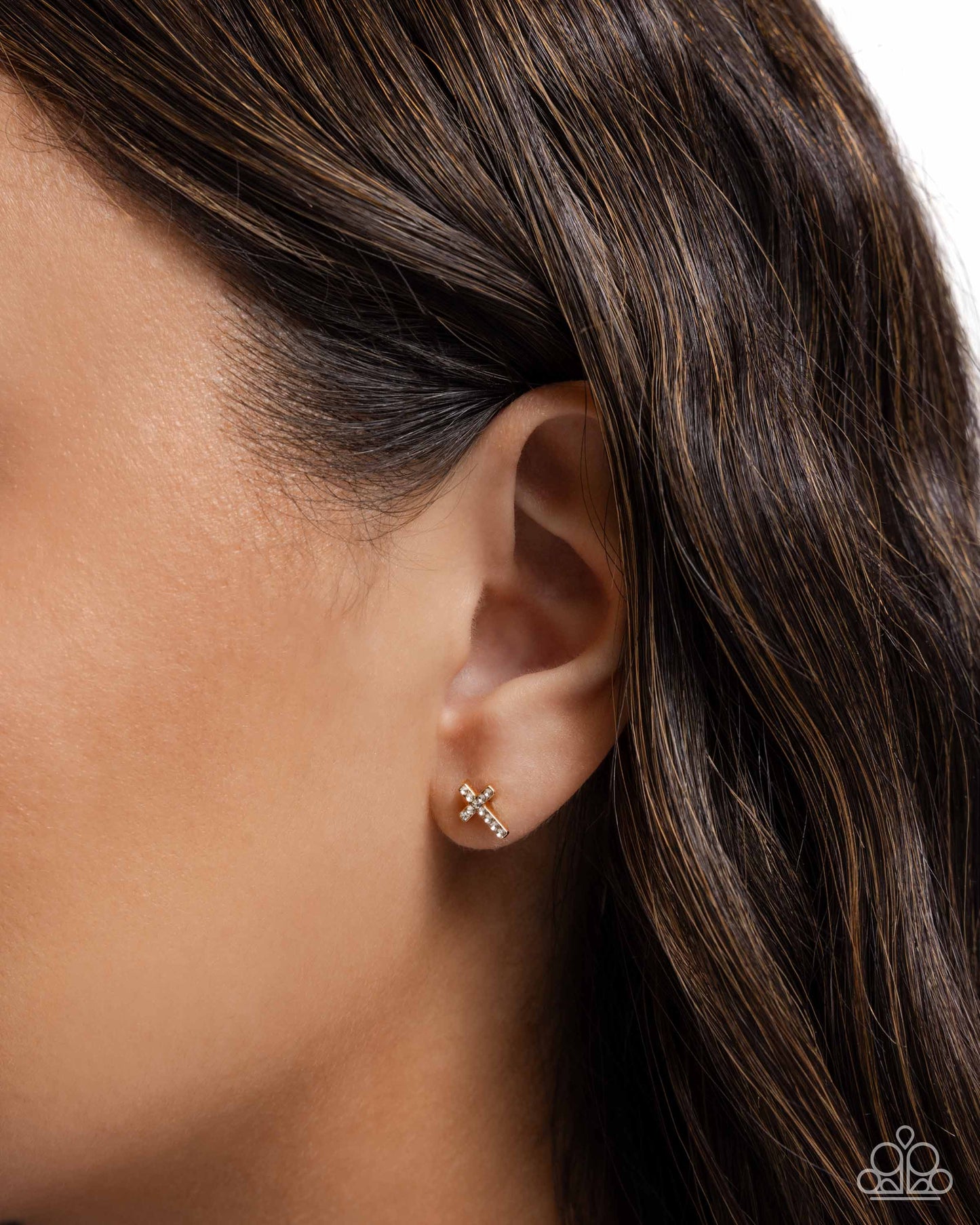 Sacred Shimmer - Gold earrings