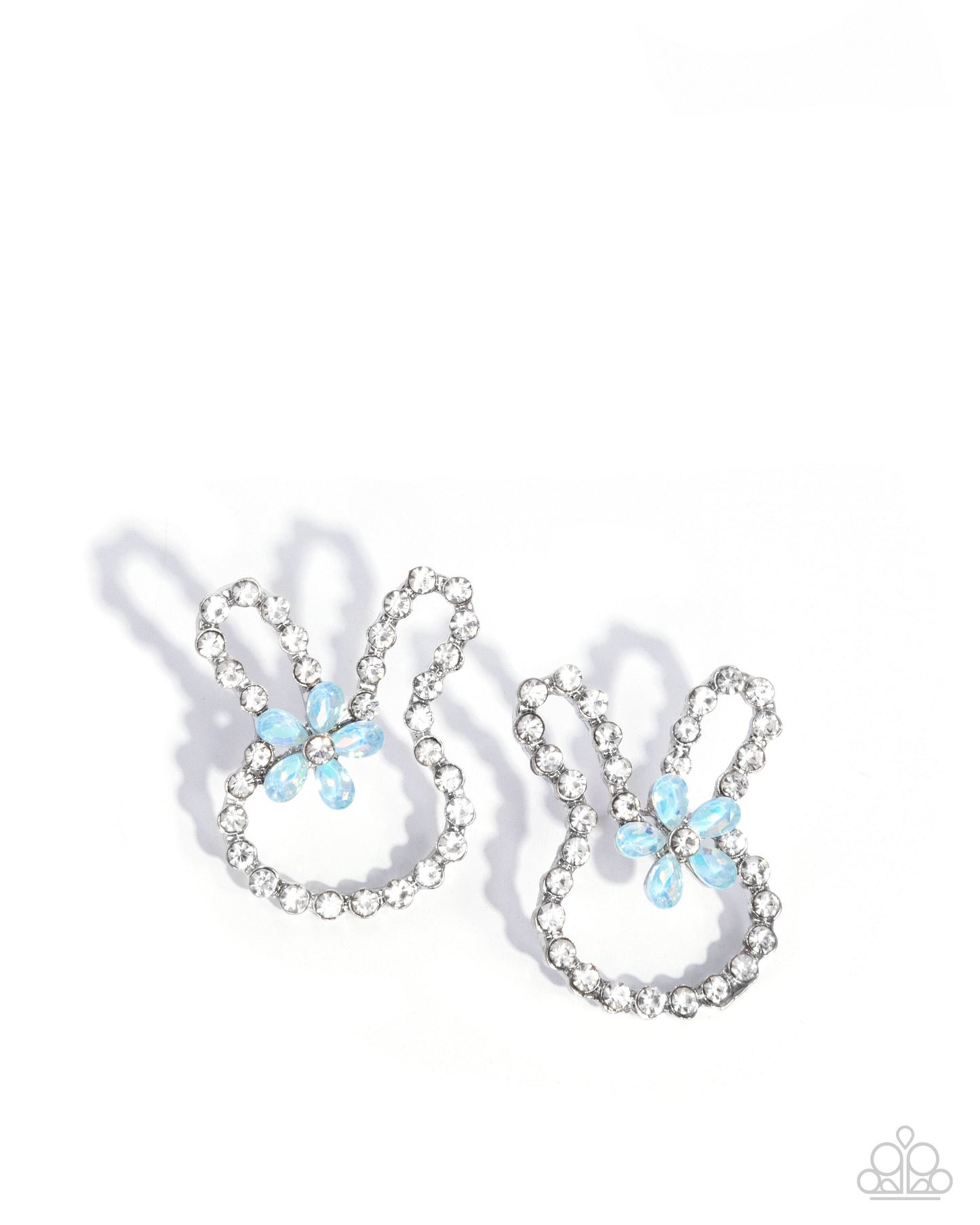 BUNNY BACKDROP - BLUE earrings