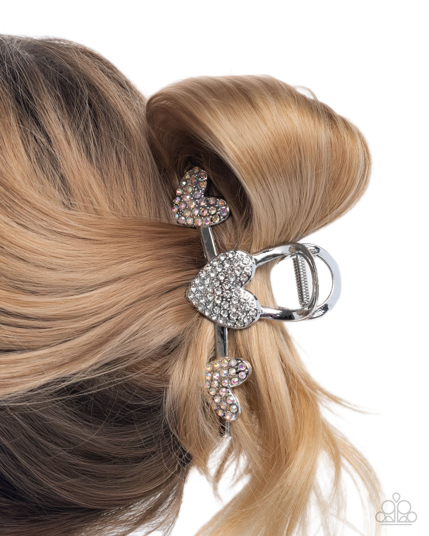 Romantic Rampage - White hair clip /accessories