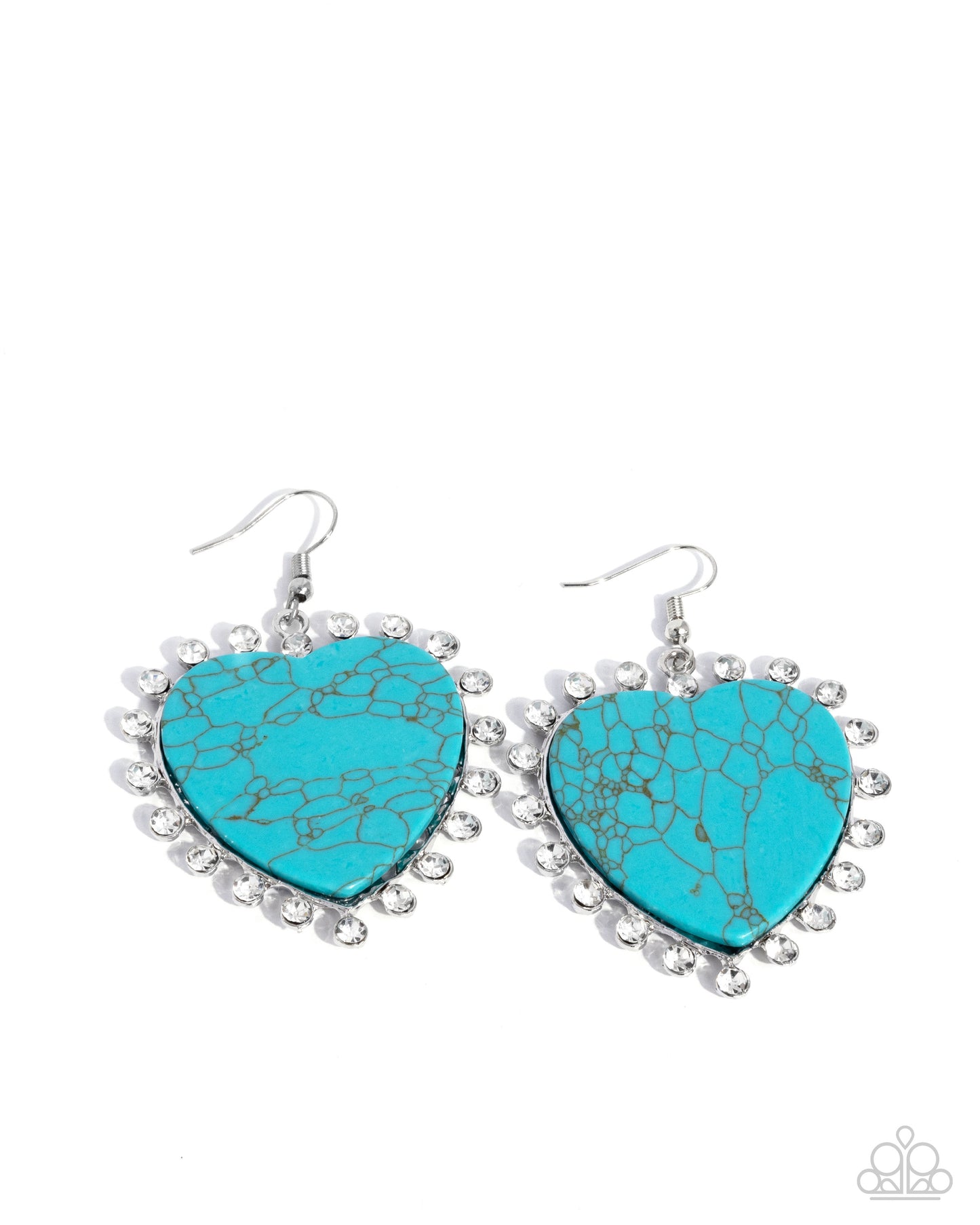 Dazzling Damsel - Blue earrings