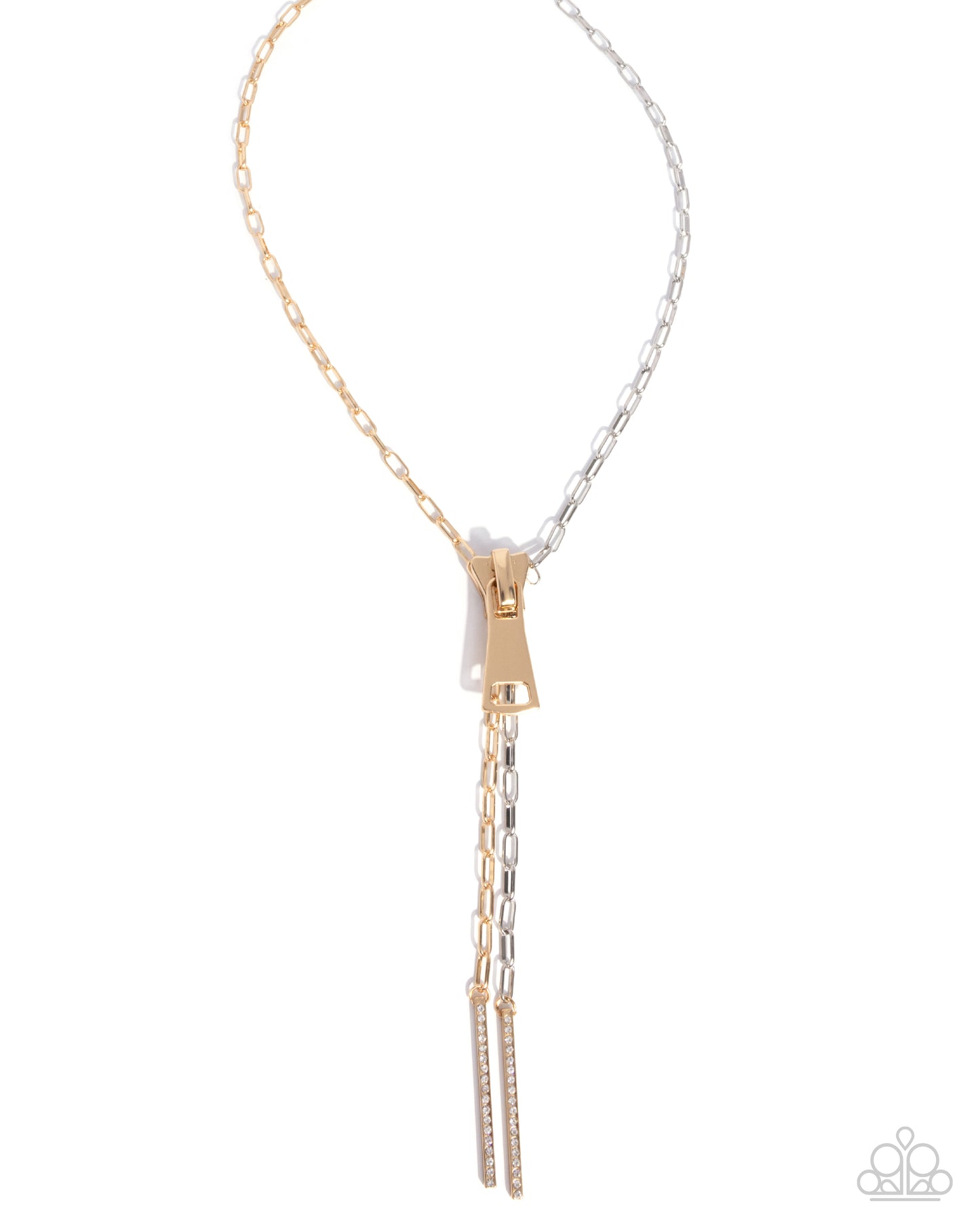 Zipper Zeal - Multi necklace