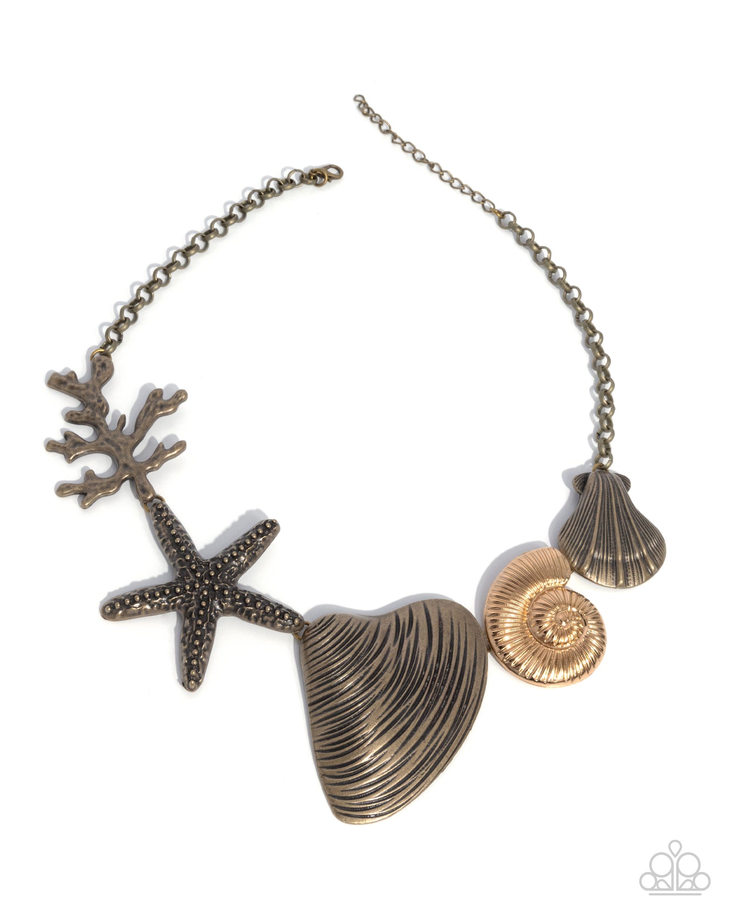 Along the Reef - Brass necklace -LIMIT 2 PER ORDER