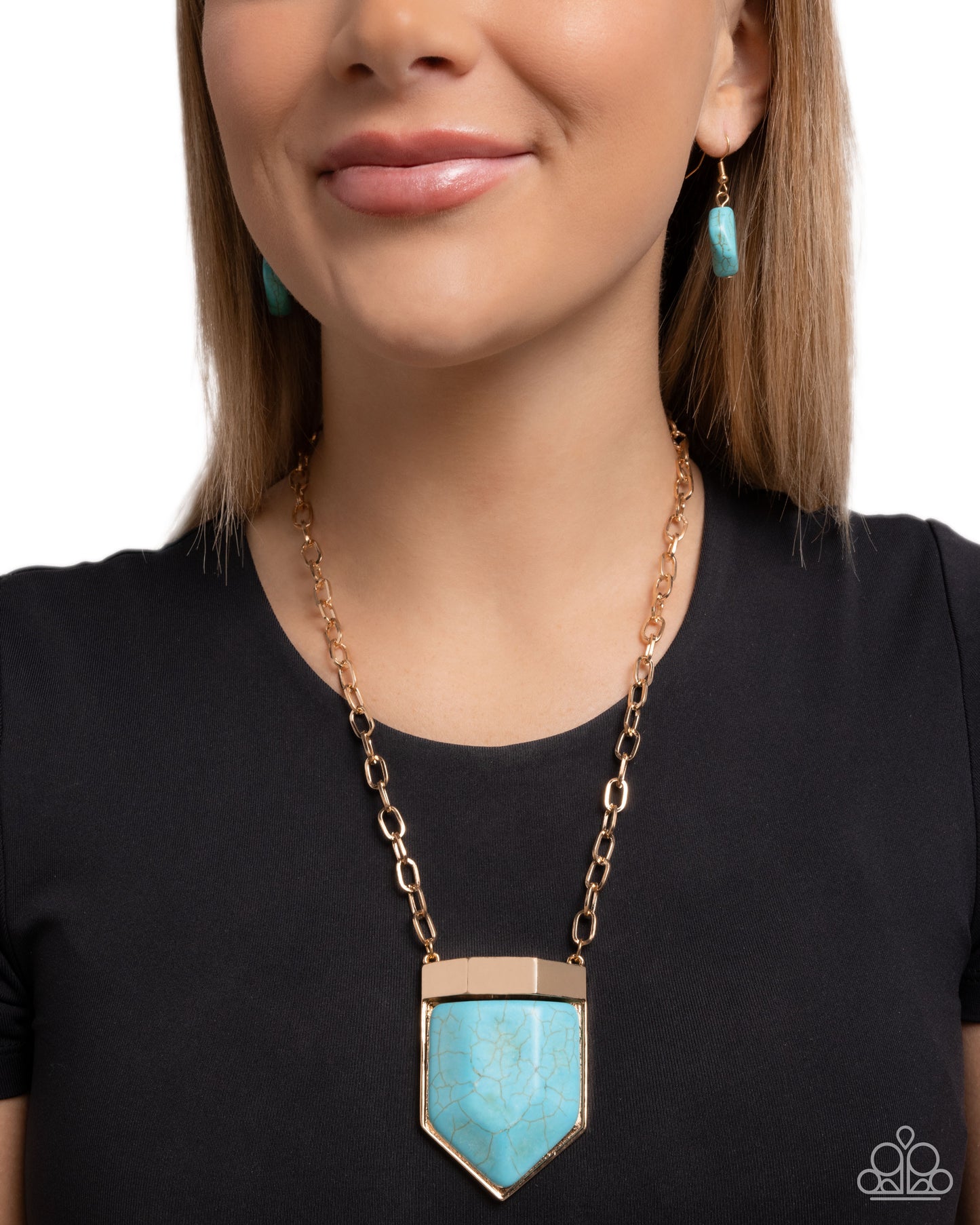 Pendant Passage - Gold necklace
