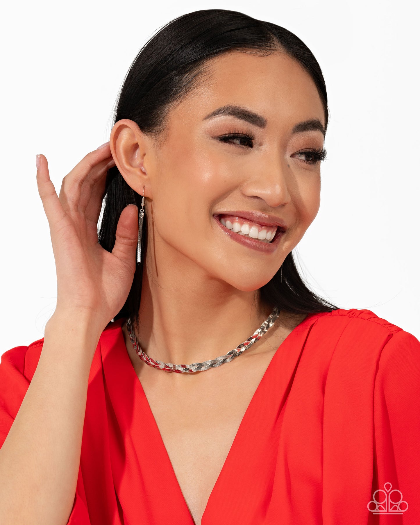 Bewildering Braid - Silver necklace LOP 4/25' -necklace
