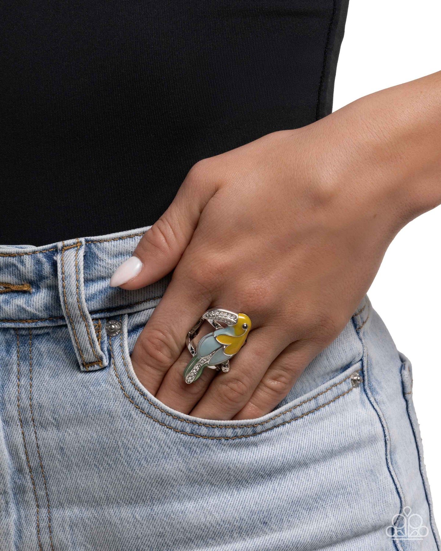 Twinkling Toucan - Yellow ring