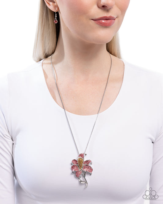 Lily Luminescence - Pink necklace -coming soon
