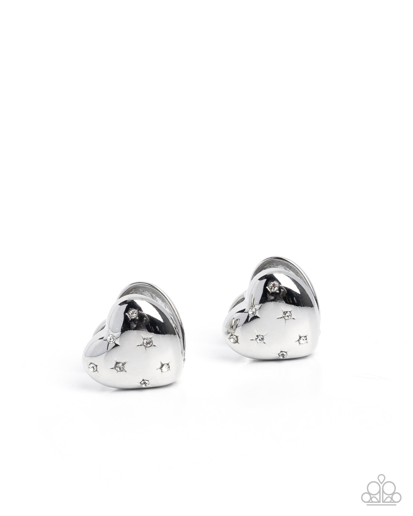 Sweetheart Stars - White earrings -coming soon