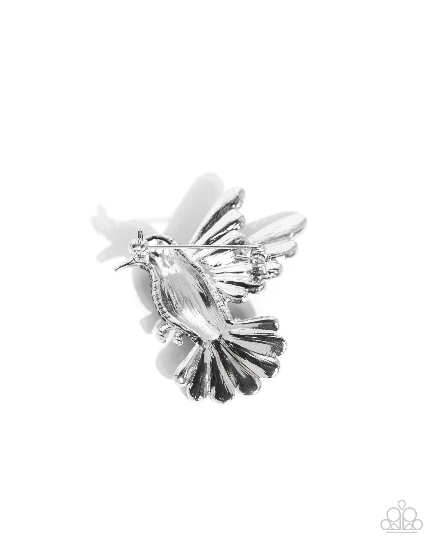 Hummingbird Heirloom - Green-brooch