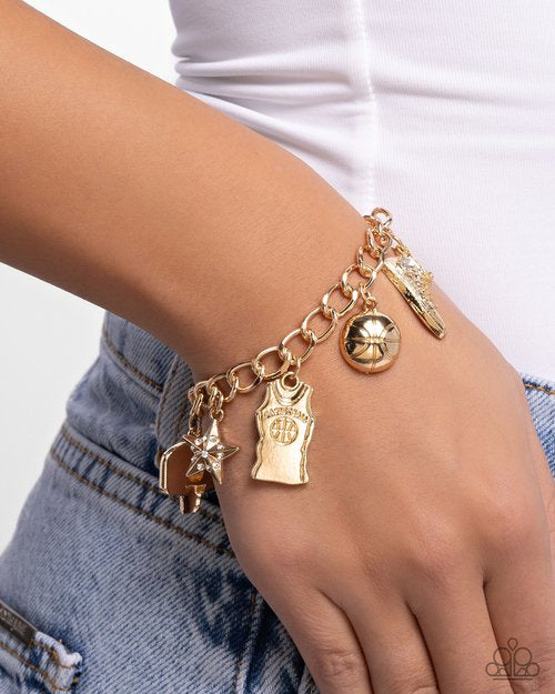 Jersey Journey gold bracelet-LIMIT 2 per order