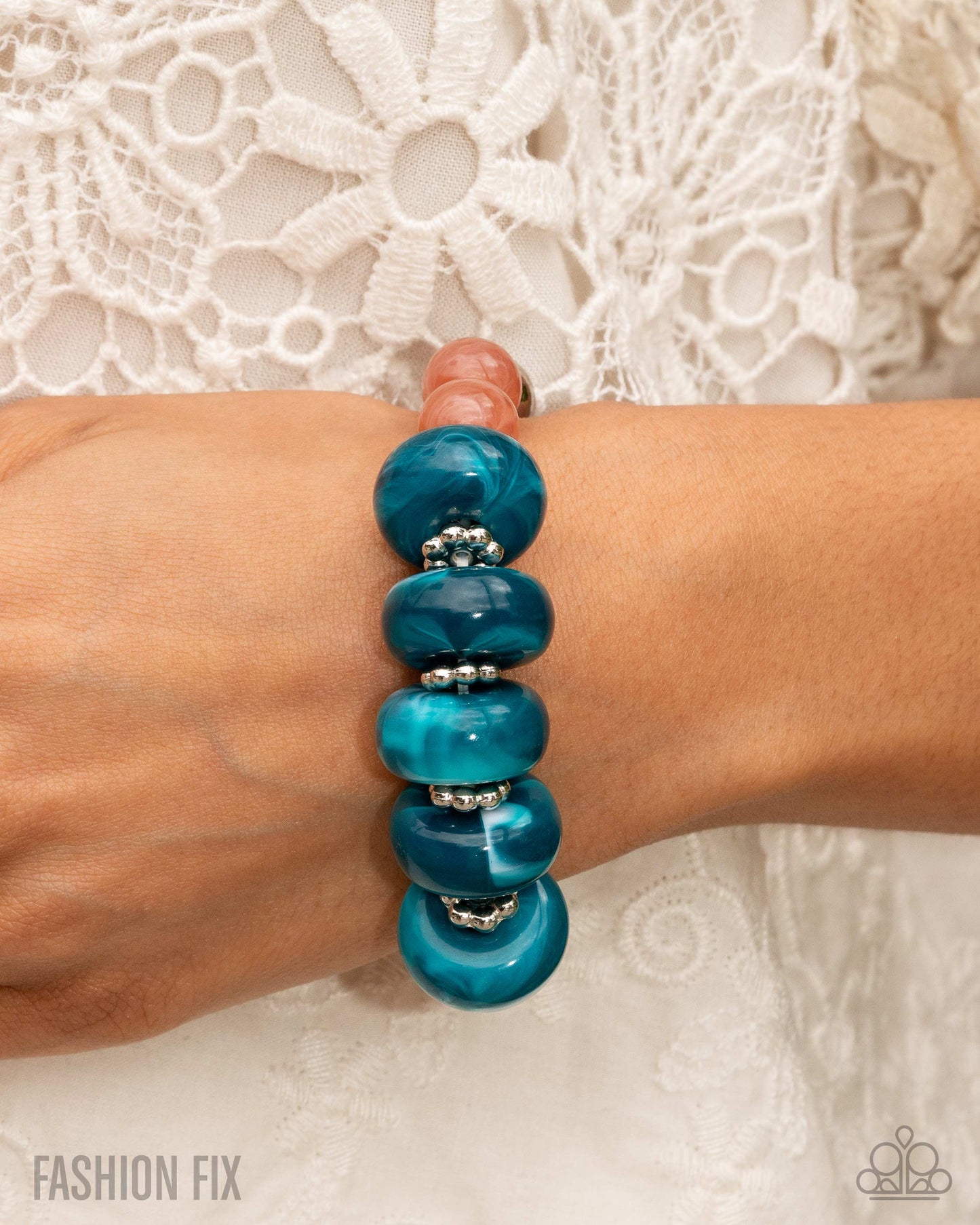 Bright Broadcast - Blue bracelet